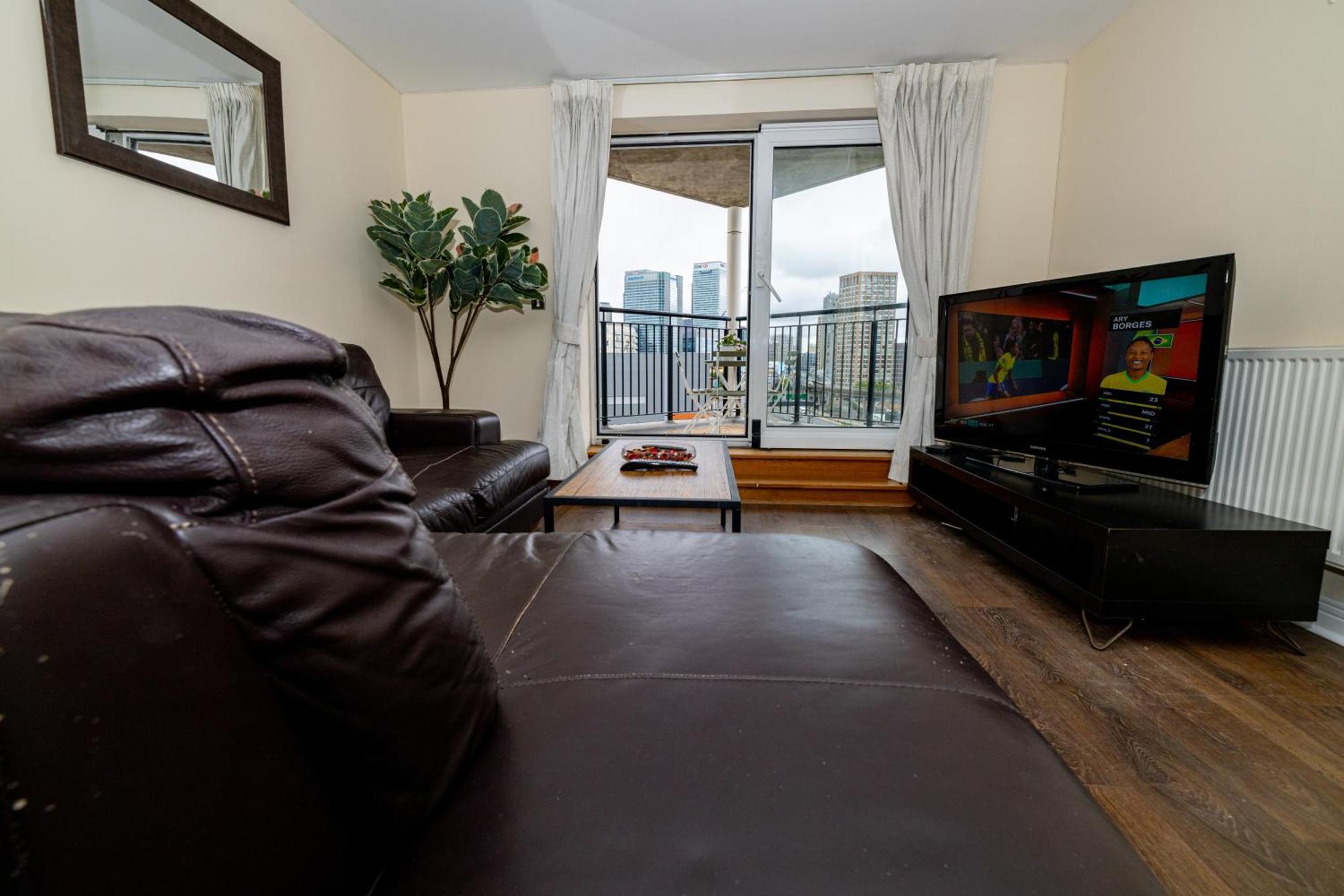 Two Bed Apartment Near Canary Wharf London Exterior foto